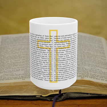 Psalm 69 Full Text - 15oz Coffee Mug